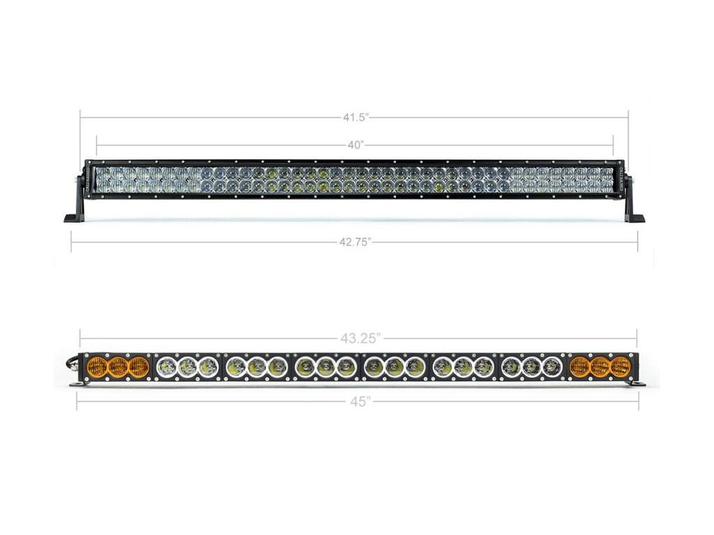 light bar for Cali Raised LED Premium Roof Rack For Toyota Tacoma 2005-2020