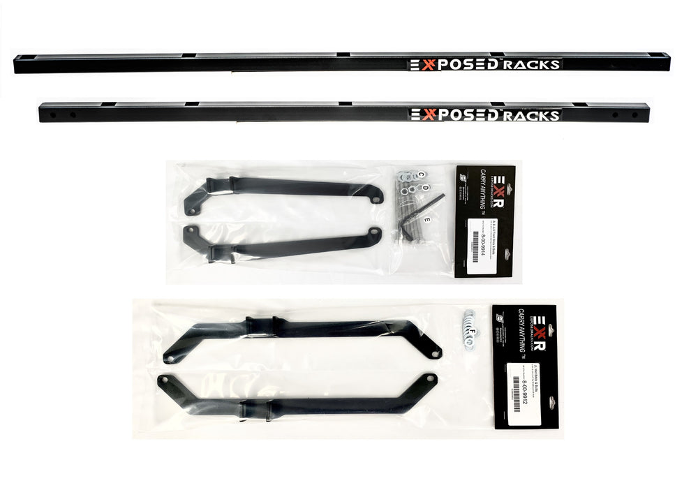 Click-In Black SMS Auto Parts Jeep Wrangler Cross Bars