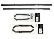 Click-In Black SMS Auto Parts Jeep Wrangler Cross Bars
