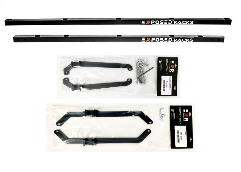 Click-In Black SMS Auto Parts Jeep Wrangler Cross Bars