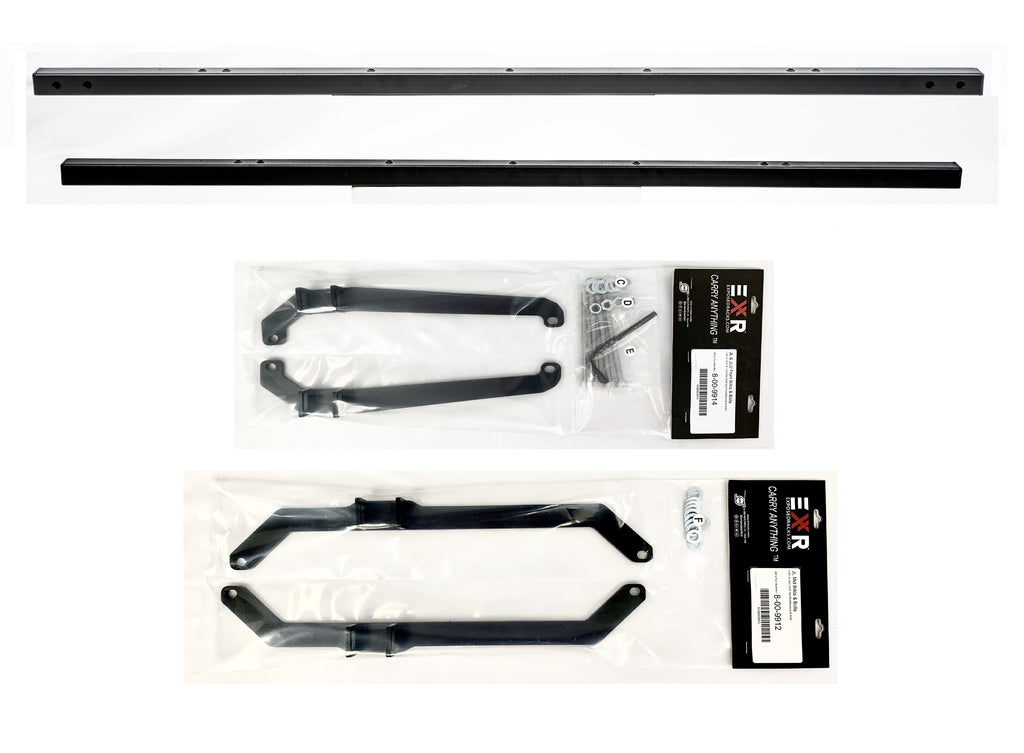 2018-2022 Jeep Wrangler JL 2-Door Crossbars with Soft Top Cover by SMS Auto Parts