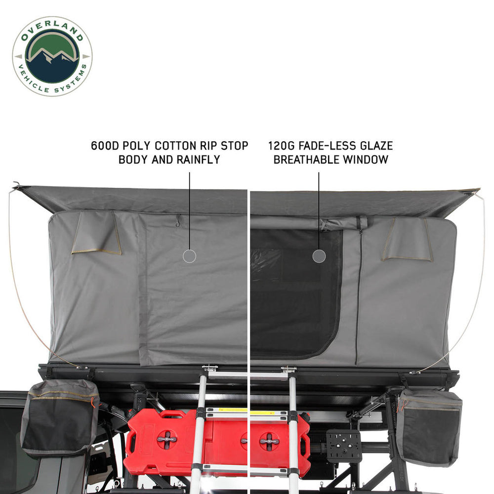 Overland Vehicle Systems Sidewinder Aluminum Side Opening RTT Windows