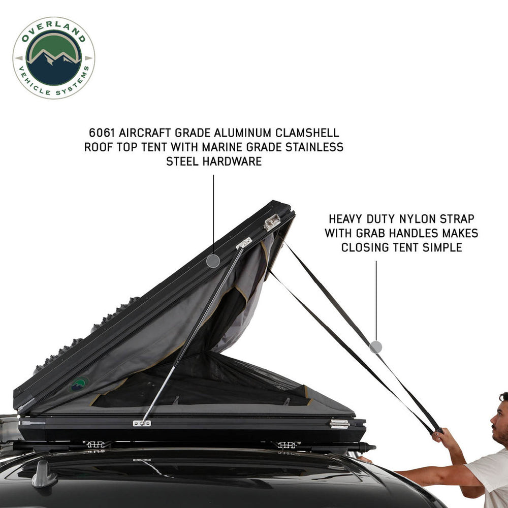 Packing Up The Overland Vehicle Systems Sidewinder Aluminum Side Opening RTT