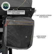 Overland Vehicle Systems Sidewinder Aluminum Side Opening RTT Zipper Storage