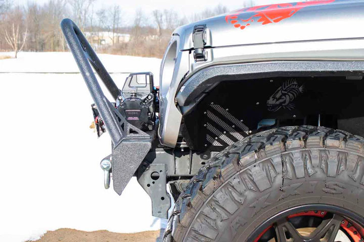 Fishbone Barracuda Stinger Bar on Jeep Wrangler and Jeep Gladiator Side View