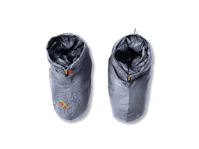 Sleeping bag shoes top