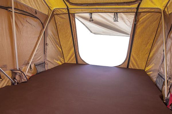 View From The Inside Of The Smittybilt Overlander Roof Top Tent