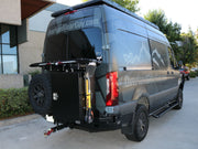 Aluminess Slimline Rear Bumper with Bike Rack Provision for Mercedes Sprinter 2019-2022