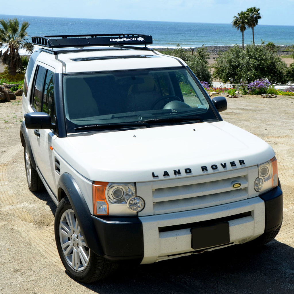 Baja Rack Roof Rack For Land Rover With Wind Deflector