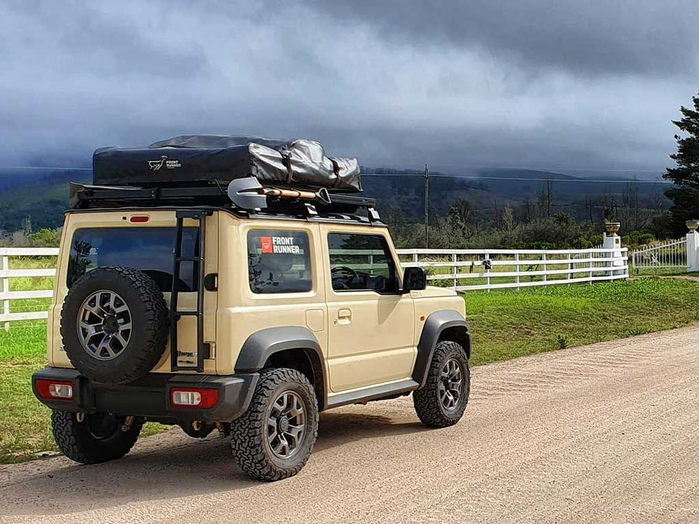 Installed Ladder for Suzuki Jimny 2018-Current by Front Runner
