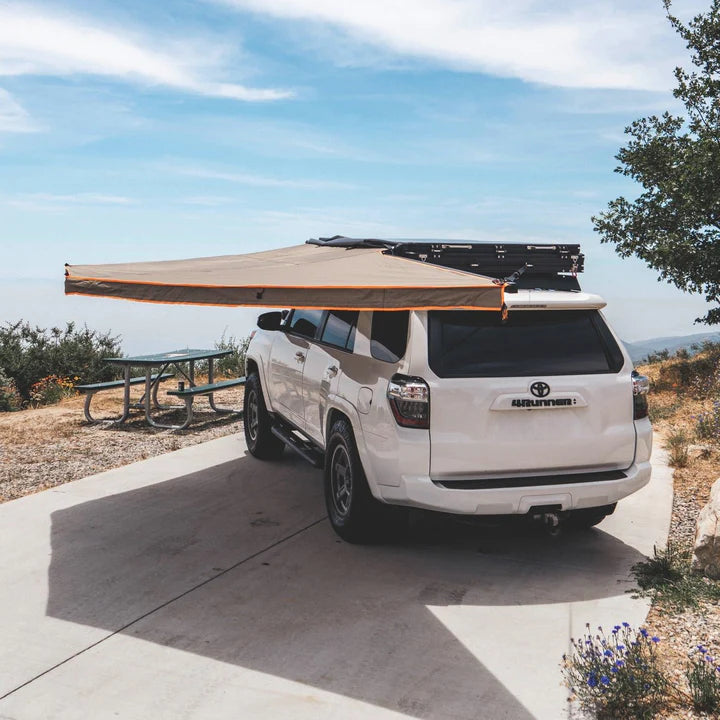 Tuff Stuff 180º Degree XL Awning Deployed Free Standing 