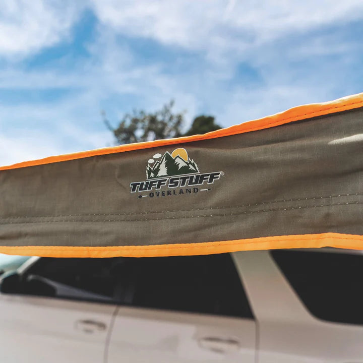 Tuff Stuff Logo On The Tuff Stuff 180º Degree XL Awning