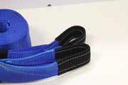 tree truck protector strap with reinforced eyes by tjm