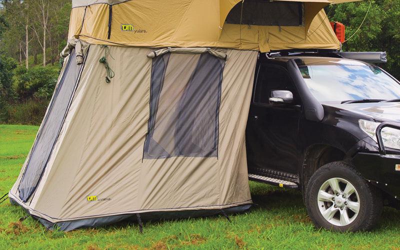 TJM Yulara Roof Top Tent Annex View