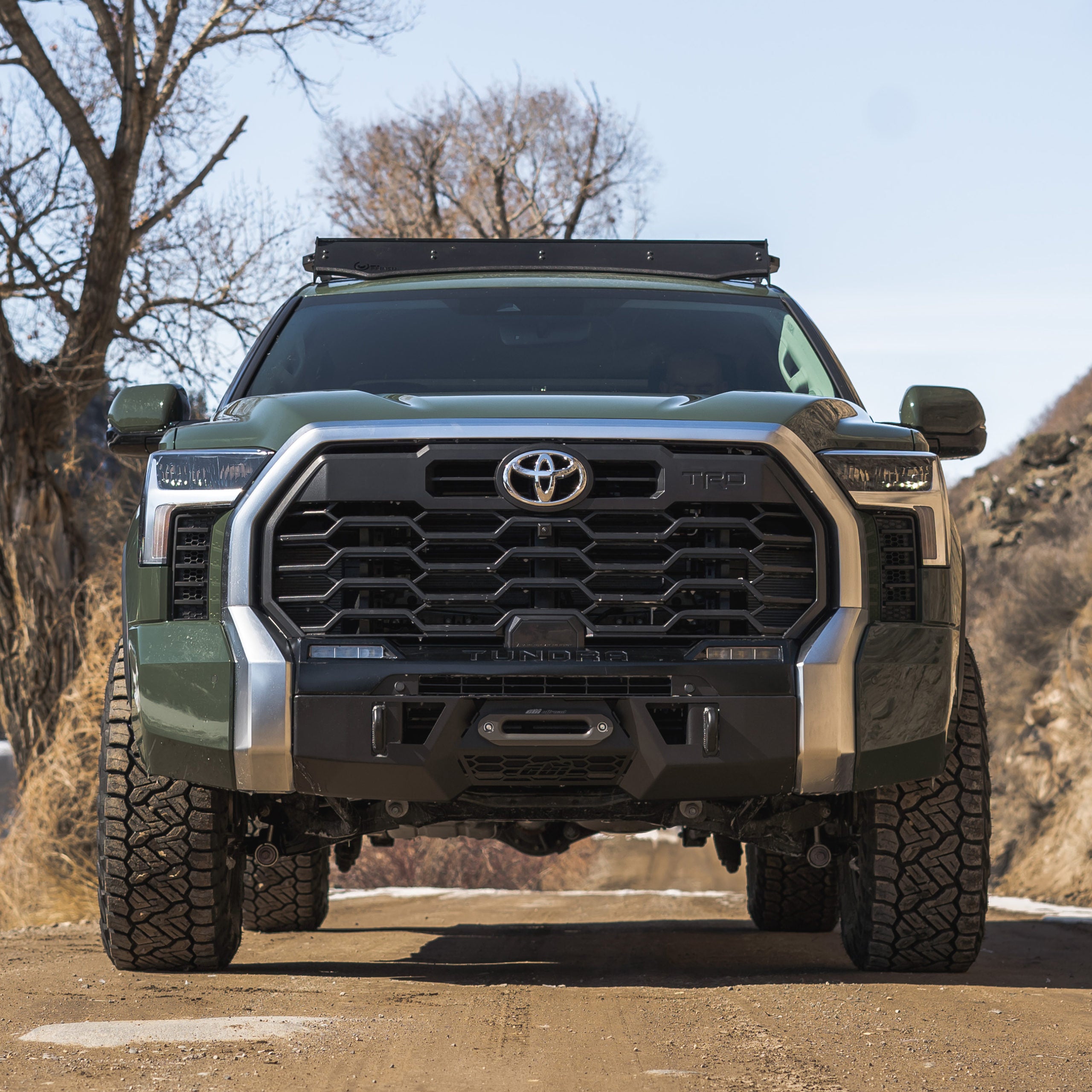 Toyota Tundra 2022 Covert Front Bumper by CBI