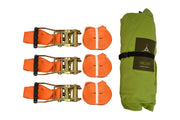 TRILLIUM GIANT 3-PERSON HAMMOCK (3.0) Green Fabric Components