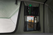 Storage Compartments Inside The Thule 2-Person Roof Top Tent 