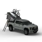 Tuff Stuff Alpine SixtyOne Aluminum Shell Roof Top Tent Rear Section Opened Only