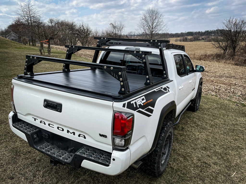 BillieBars Tacoma Bed Bars For Retractable Covers With T-Slots