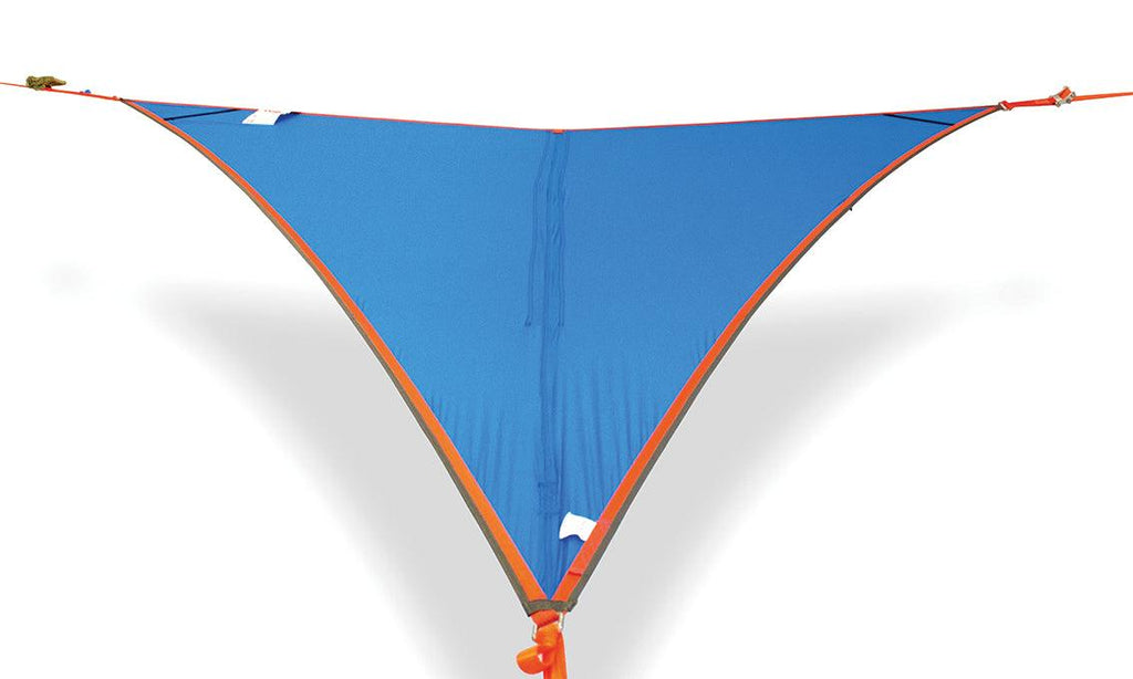 blue color of T-Mini Double Hammock - Lightweight - Fits 2 People - by Tentsile 
