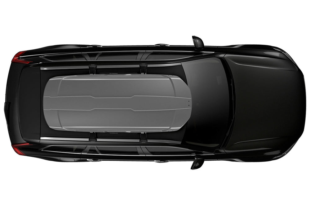 Thule Motion XT L On Top of Car Titan Top View