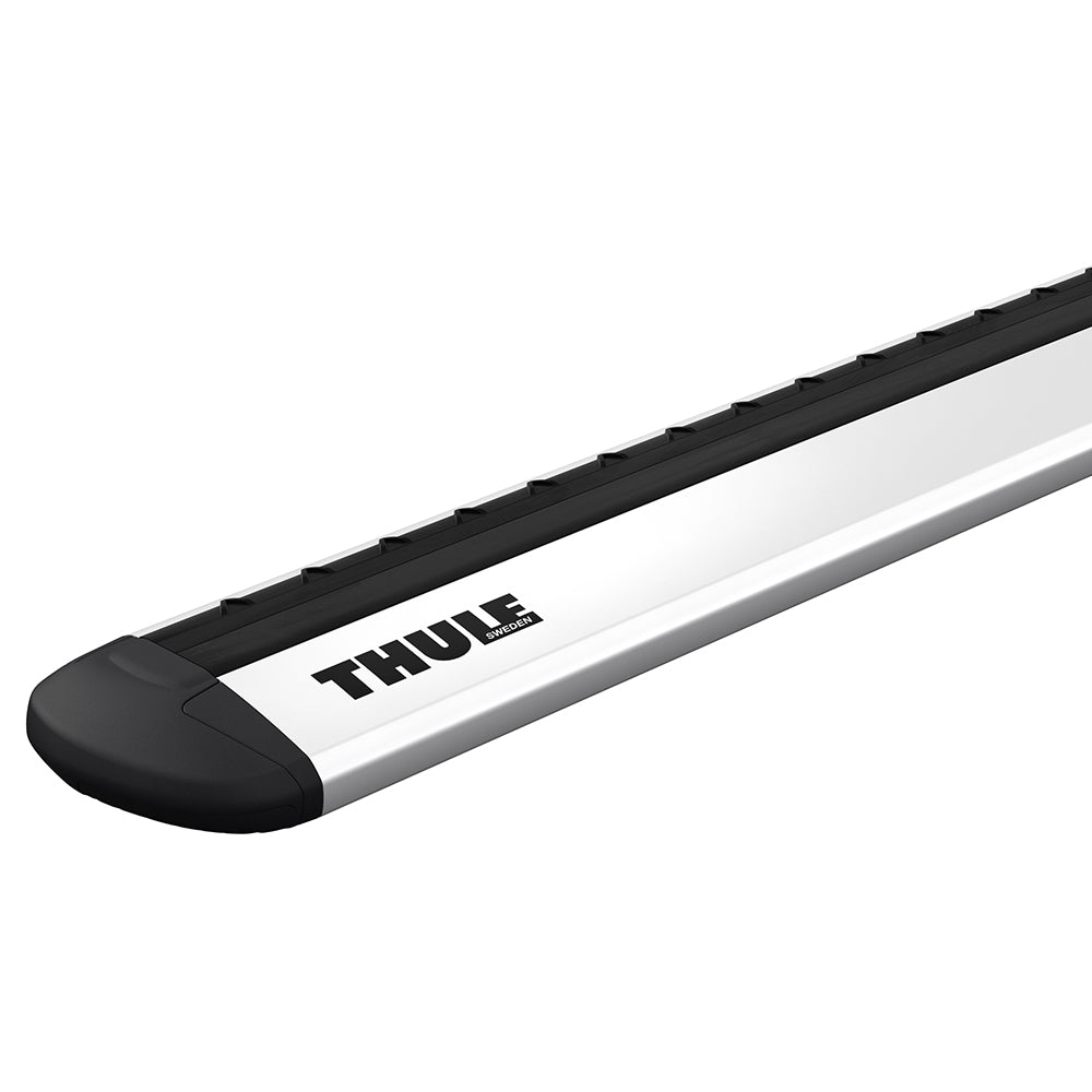 Thule Cross Bars For Toyota Tacoma 1st Gen With Bare Roof - Load Bar Cap View