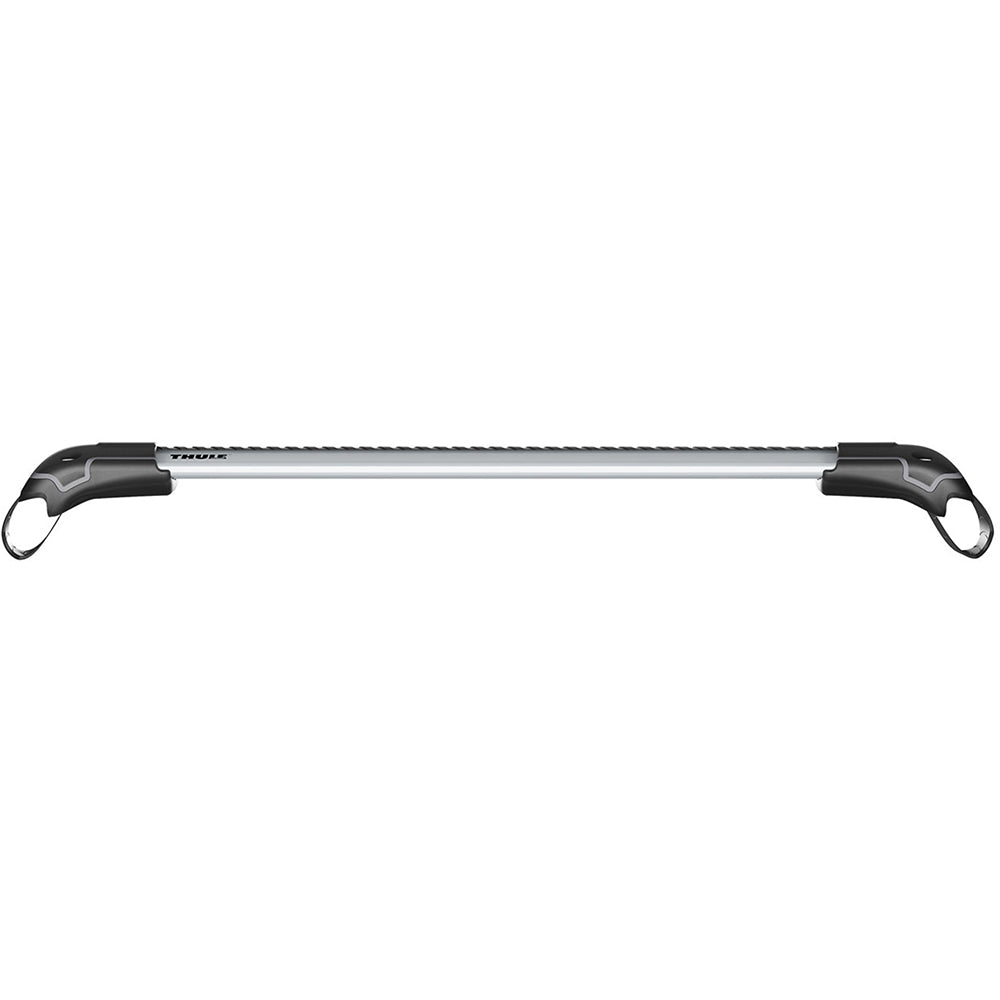 Thule AeroBlade Edge Cross Bars For Toyota 4Runner 5th Gen With Roof Rails Front View