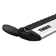 Thule Cross Bars For Toyota 4Runner 3rd Gen With OEM TrackThule Cross Bars For Toyota 4Runner 3rd Gen load bar cap detail