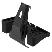 Thule Cross Bars For Toyota Tacoma 1st Gen With Bare Roof - fit kit view