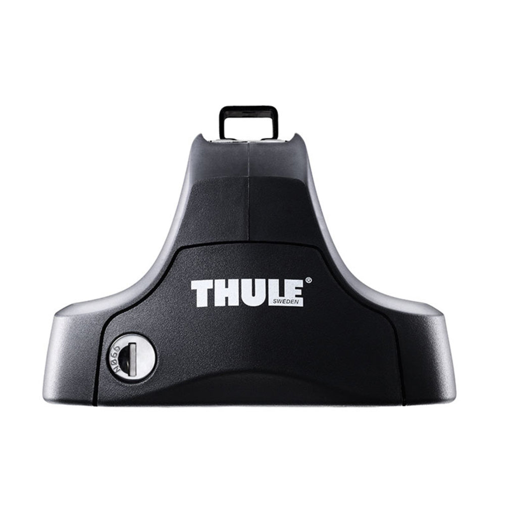 Thule Cross Bars For Toyota Tacoma 1st Gen With Bare Roof Foot View