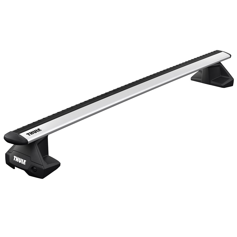 Thule Cross Bars For Toyota Tacoma 1st Gen With Bare Roof Full Rack View