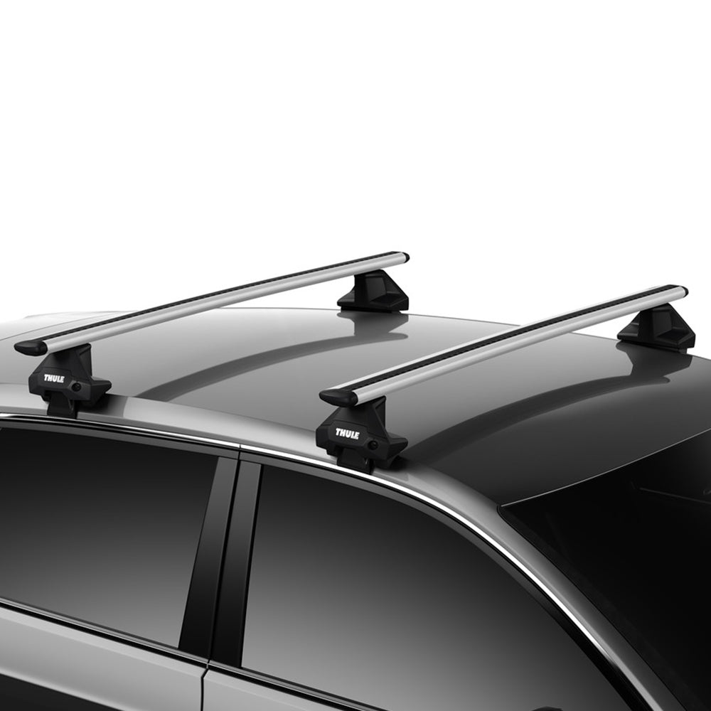 Thule Cross Bars For Toyota Tacoma 1st Gen With Bare Roof - full cross bar view