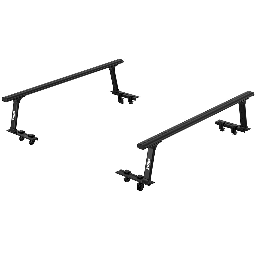 Thule Xsporter Pro Mid PickUp Truck Bed Rack White Background