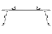 Thule TracRac Utility Rack Front View