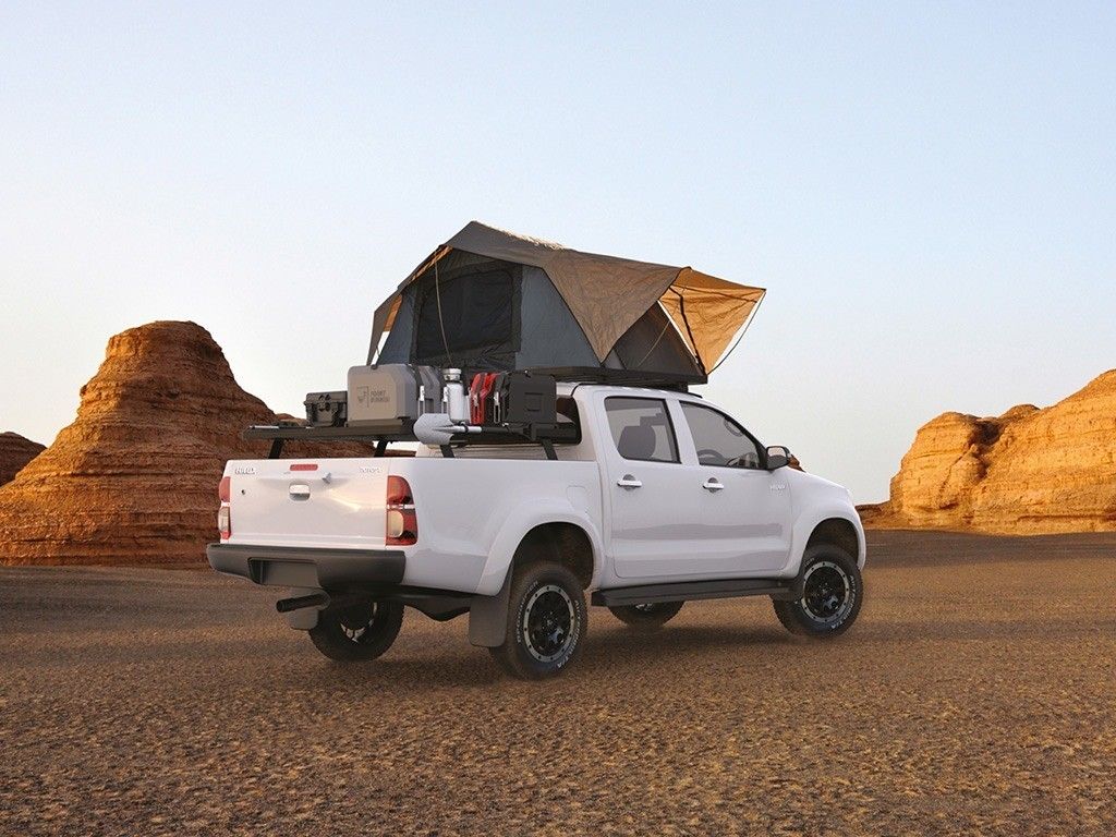 Mount Your RoofTop Tent using the Slimline II Roof Rack Kit Tall for Toyota Hilux 2005-2015