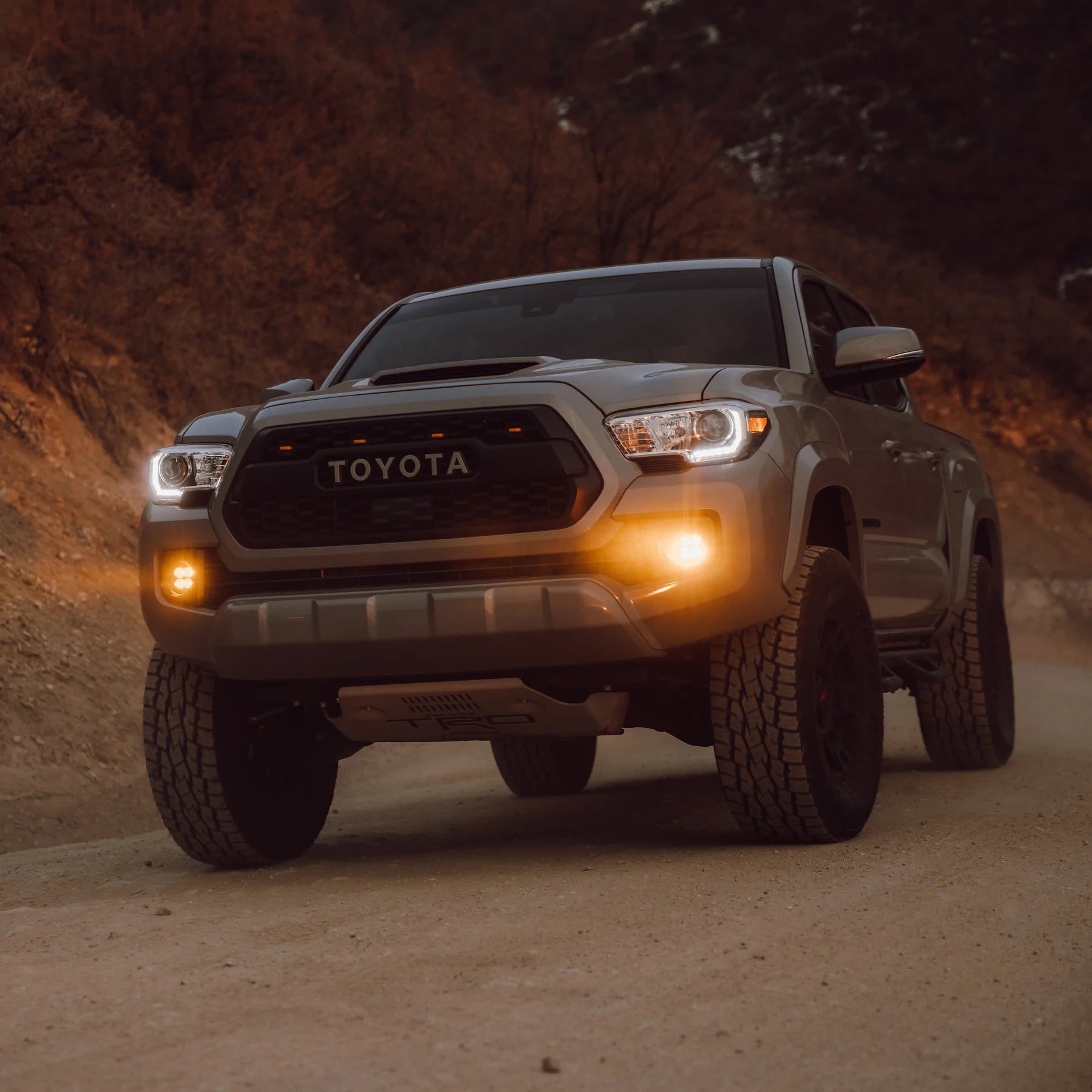 Heretic LED Fog Light Kit With Amber Lens For Toyota Tacoma 2012+ Heretic LED Fog Light Kit With Amber Lens For Toyota Tacoma 2012+