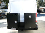 Aluminess Slimline Rear Bumper for Ford Transit 2015-2019 with Deluxe Storage Boxes