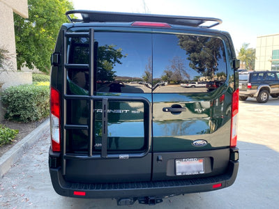 Aluminess Rear Door Ladder For Ford Transit 2015+