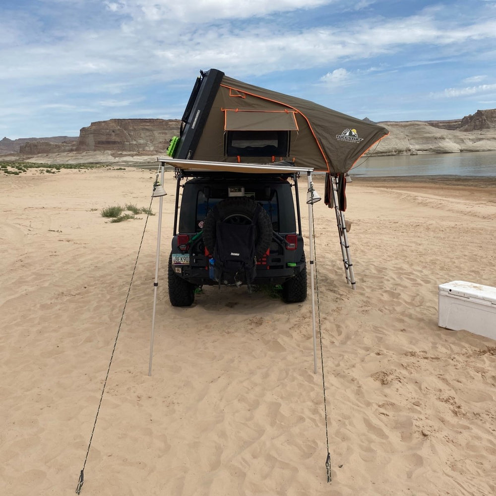 Tuff Stuff Stealth Aluminum 3 Person Roof Top Tent