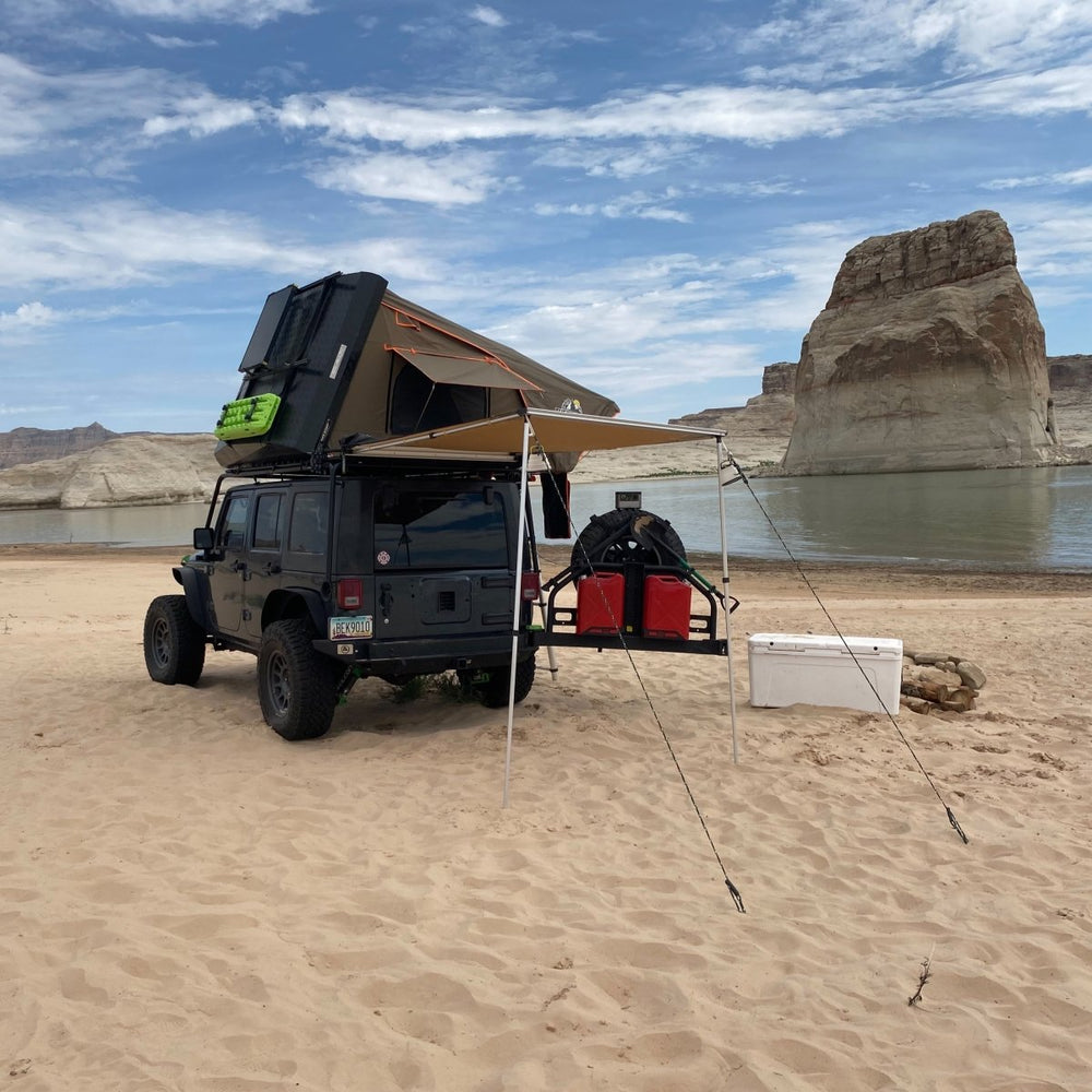Tuff Stuff Stealth Aluminum 3 Person Roof Top Tent