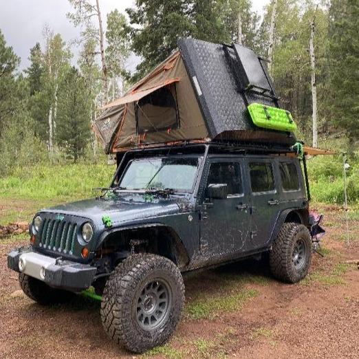 Tuff Stuff Stealth Aluminum 3 Person Roof Top Tent
