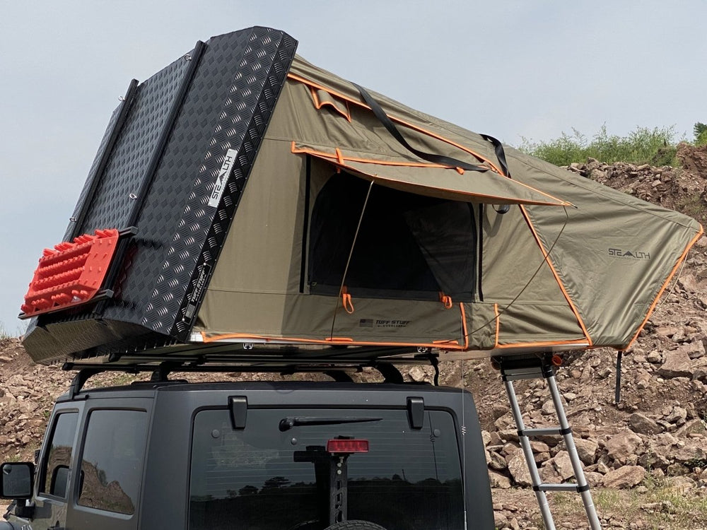 Tuff Stuff Stealth Aluminum 3 Person Roof Top Tent
