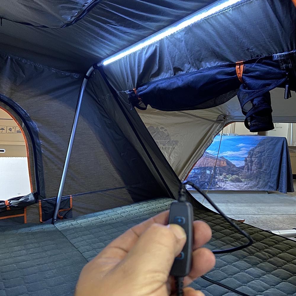 Tuff Stuff Hardshell Alpha Tent Blue Light View