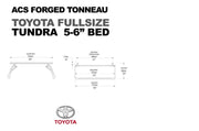 Leitner Active Cargo System ACS FORGED TONNEAU - RACK ONLY - For Toyota Taocma & Tundra