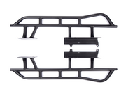 Cali Raised LED Rock Sliders 20 Degree Bolt On For Toyota 4Runner 2014-2020