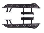 Cali Raised LED Rock Sliders For Toyota 4Runner 2014-2020