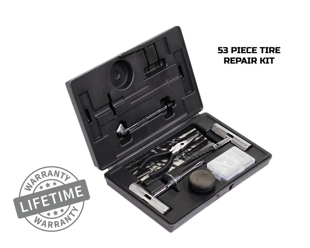 Overland Vehicle Systems 53 Piece Tire Repair Kit