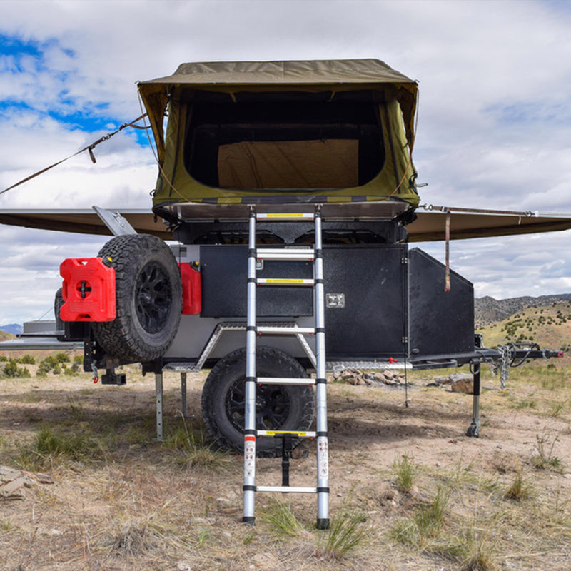 Vorsheer Extreme Expedition Rig XER Trailer Side View With Tent