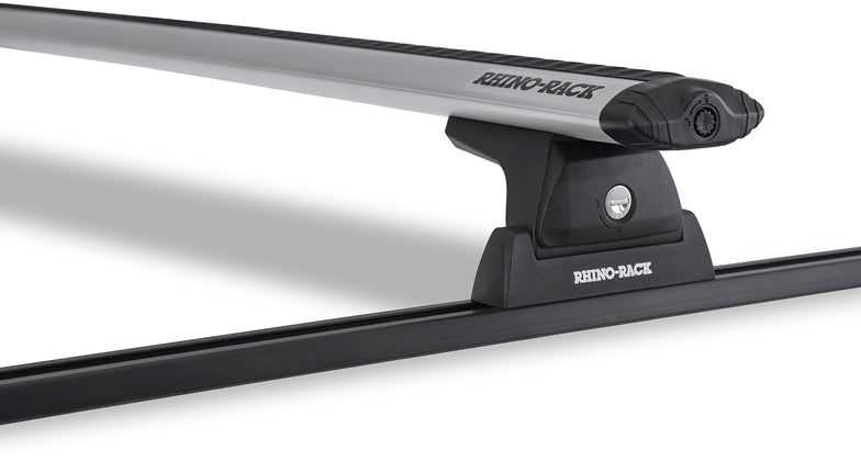 Rhino-Rack Vortex RLT600 TrackMount Black 2 Bar Roof Rack, 2005-2023  Toyota Tacoma