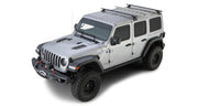Vortex RCL 2 Bar Rhino-Rack Backbone Roof Rack Black for the JEEP Wrangler